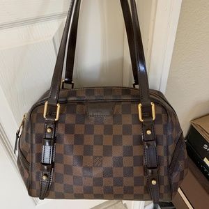 Louis Vuitton Damier Ebene Rivington Shoulder Bag